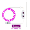 LED Ring Grow Lights Indoor Plants Full