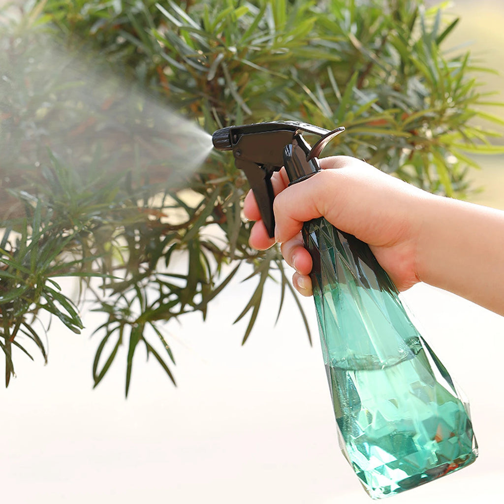 600ml Sprayer Bottle Plant Flower Watering Cans Manual
