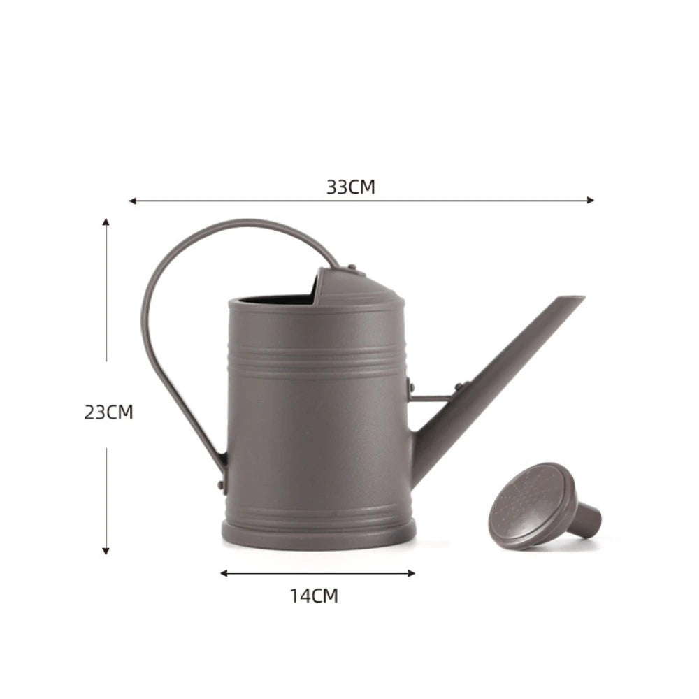 2L Watering Can Pot Plastic Garden Plants Flower