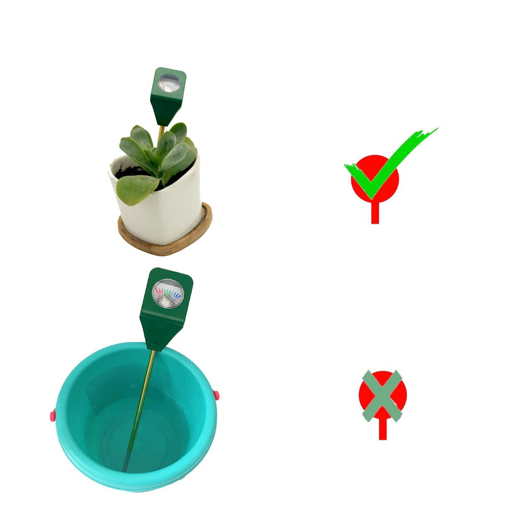 Mini Portable Soil Moisture Sensor Monitor Plants Flower