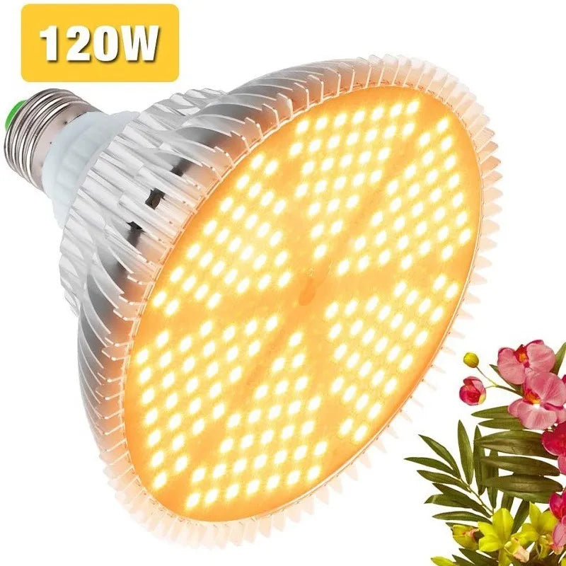 LED Full Spectrum Warm E27 Plant Light