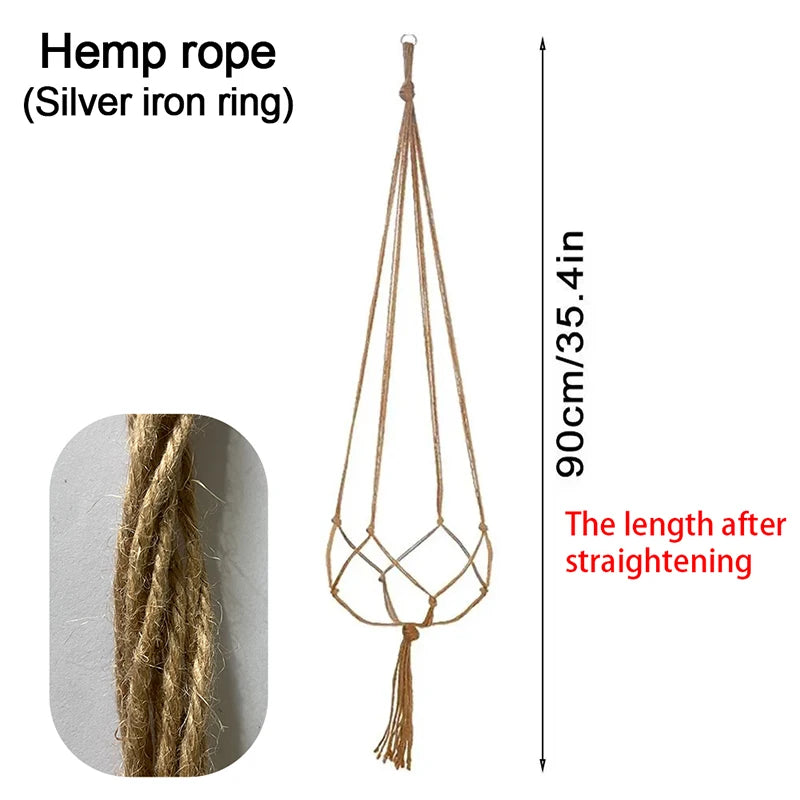 Hanging Plant Pot Hanging Basket Vases With Hook