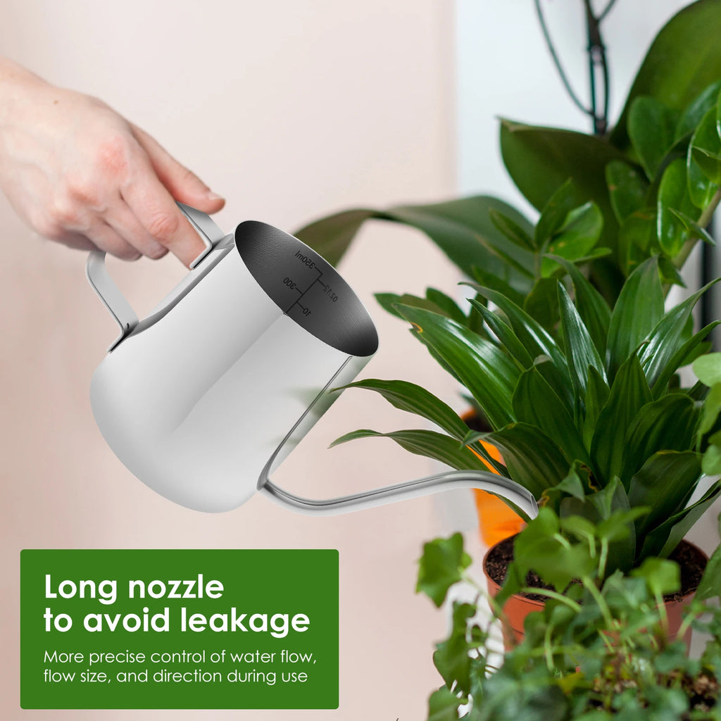 12oz/350ml Small Watering Can For Indoor Plants Rustproof