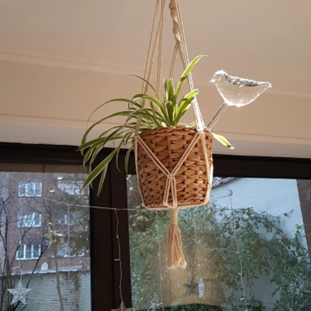 PVC Transparent Plants Watering Bulbs Bird Shape Automatic