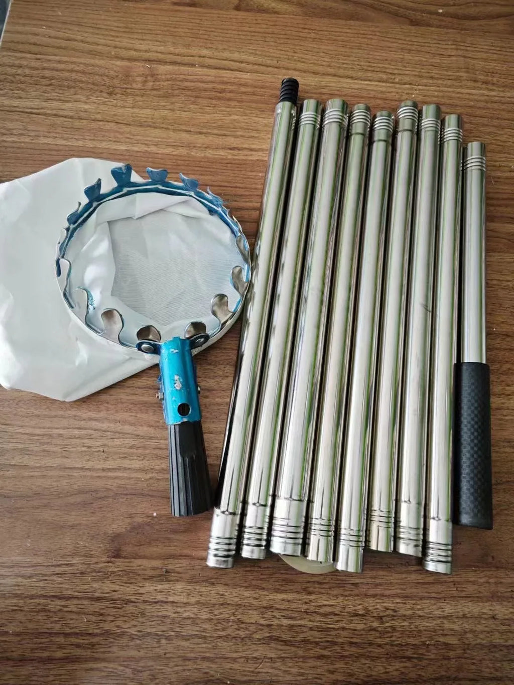 Stainless Steel Splicing Rod Fruit Picker 1.6/2.4/3.2/4M