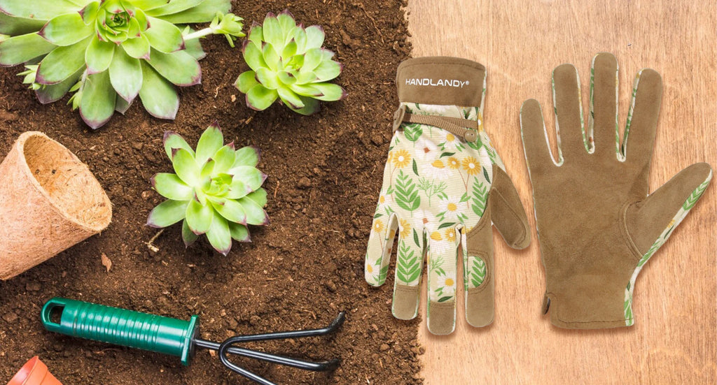 HANDLANDY Gardening Gloves for Women