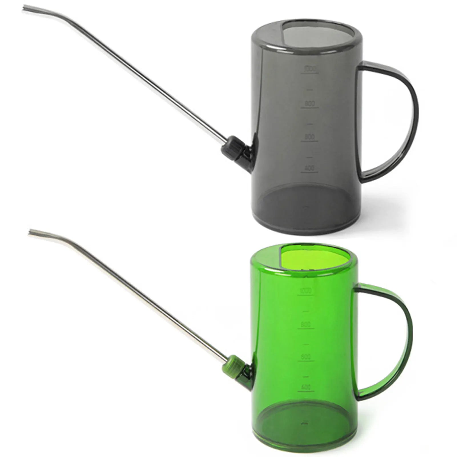 1L/1.5L Indoor Plants Watering Can Transparent Detachable Stainless