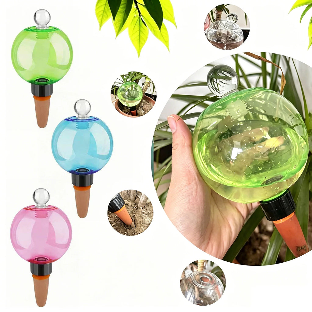 Self Watering Globes Top Fill Automatic Plant Watering