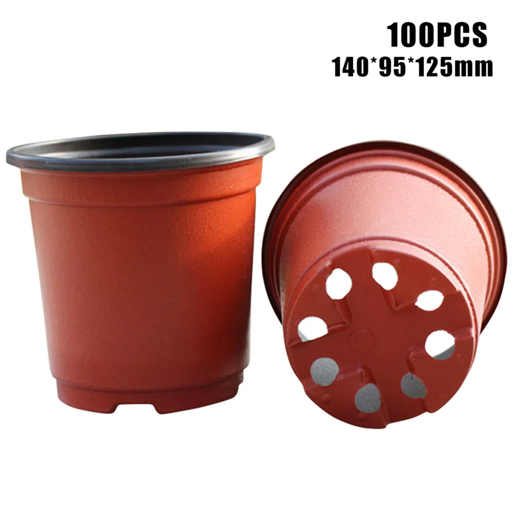 50/100pcs Seeding Nursery Pot Soft Plant Nursery
