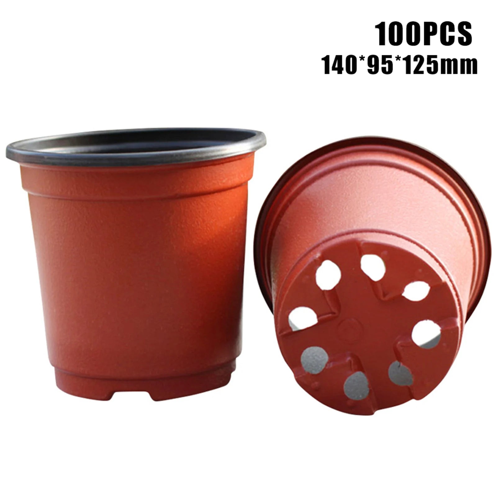 50/100pcs Seeding Nursery Pot Soft Plant Nursery