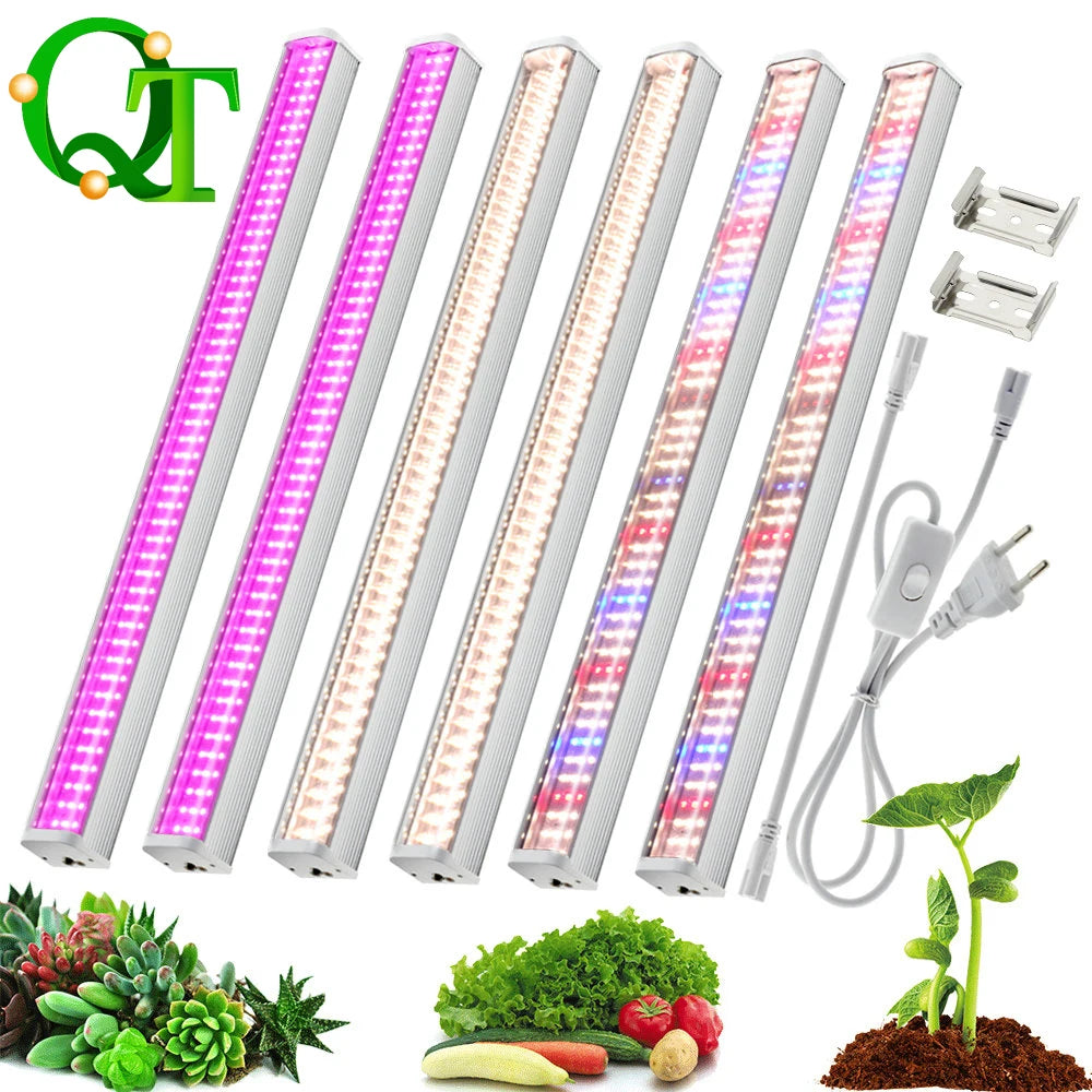 Full Spectrum LED Growth Tube 4000K/Purple/Sunlight Plant