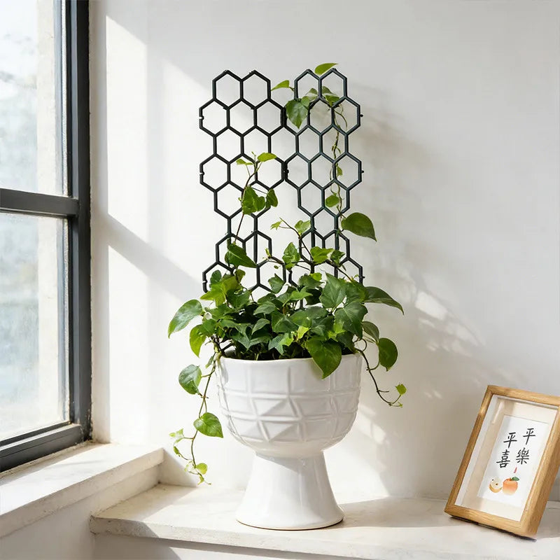 Honeycomb Design Plant Climbing Support Stake Garden Trellis