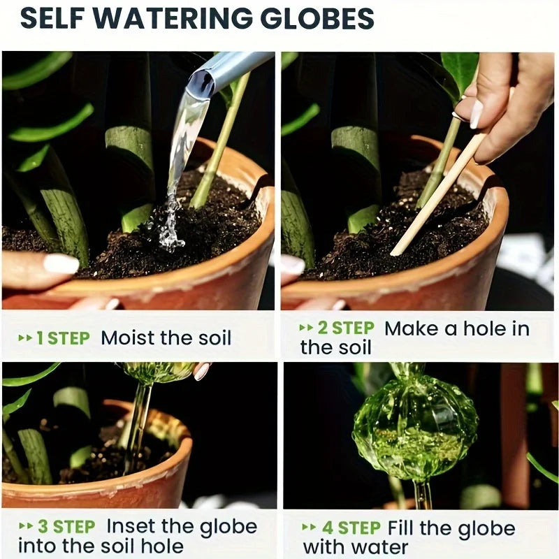 Cactus Shape Plant Self-Watering Bulbs