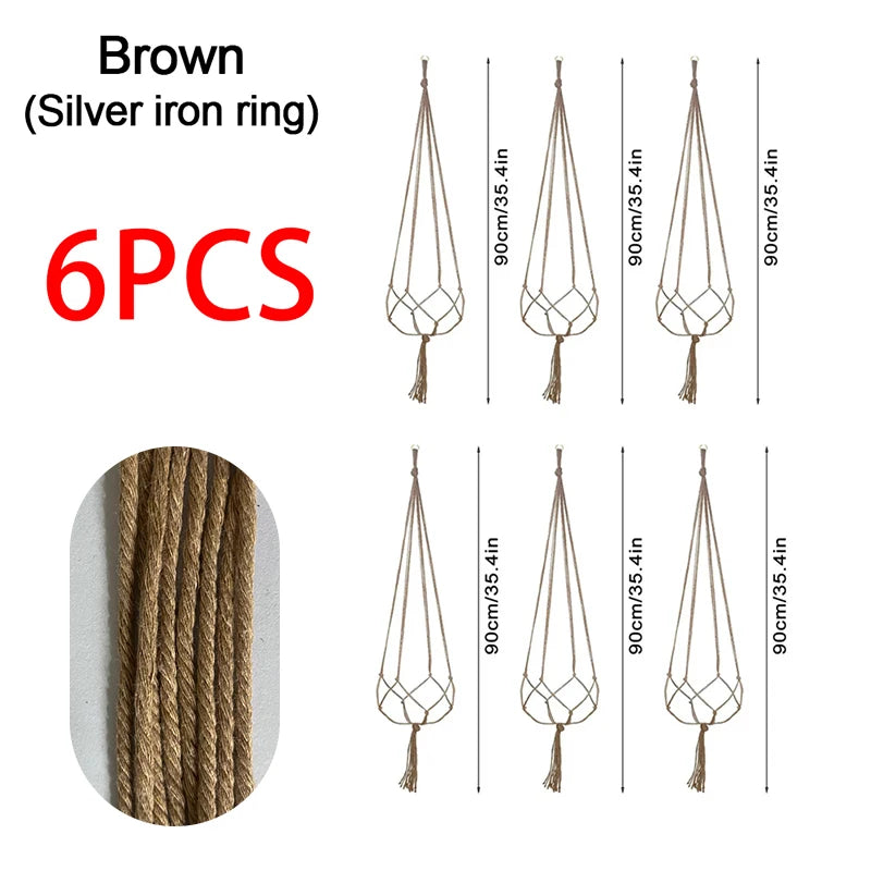 Hanging Plant Pot Hanging Basket Vases With Hook