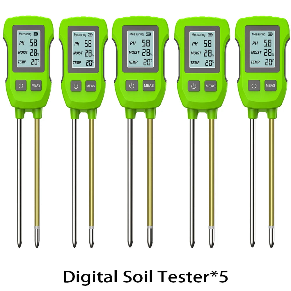 Digital Soil Tester Ph/moisture/temperature High Accuracy Soil Meter