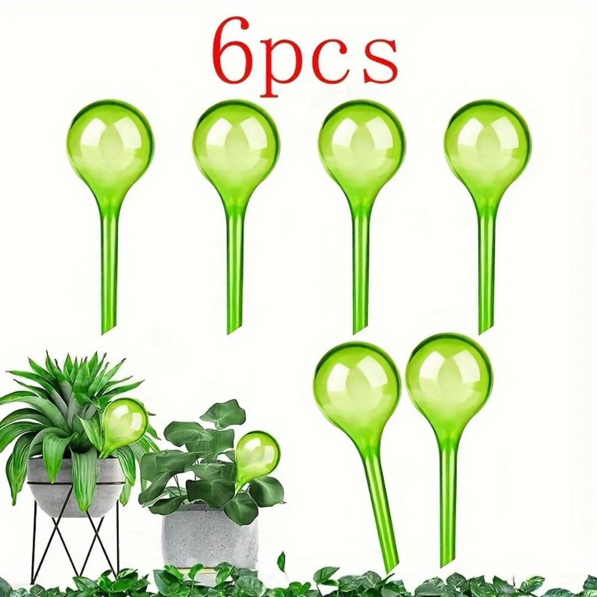 Small Plant Watering Globes Self Watering Bulbs PVC